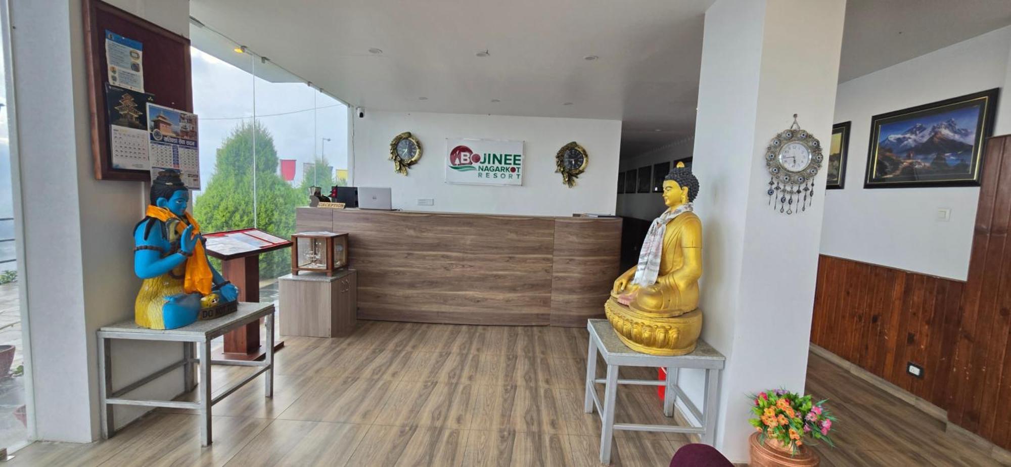 Bojinee Nagarkot Resort Bagian luar foto